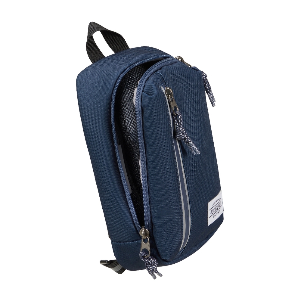 American Tourister Navy Blue Bright Up Sling Bag NWOT